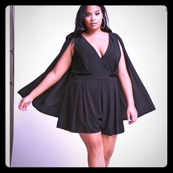 NWOT LLove Cape Romper - Picture 1 of 12